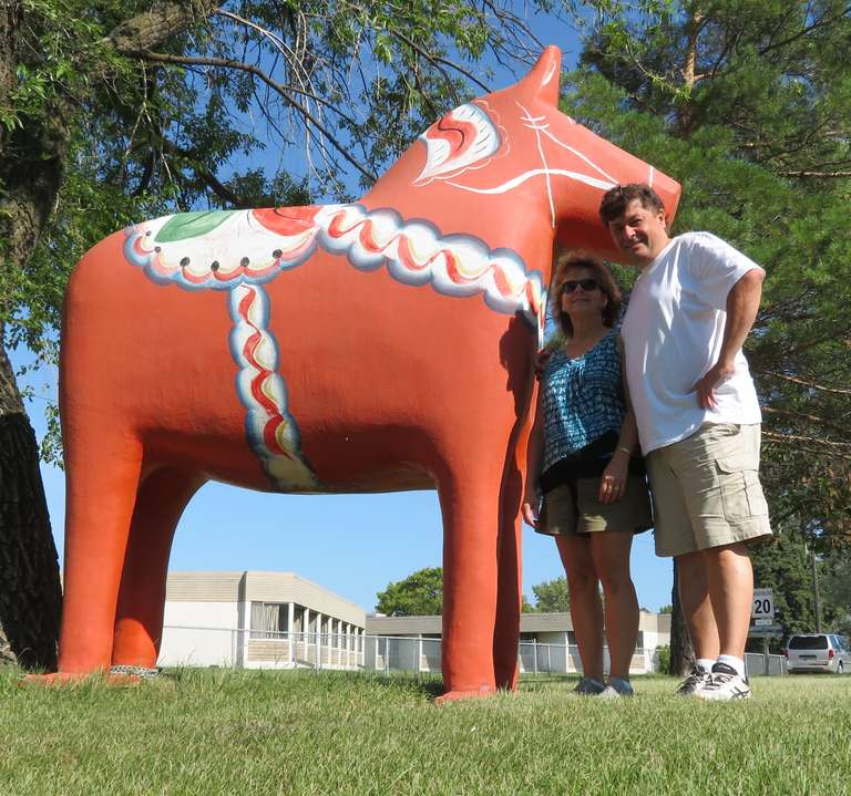 Winnipeg - Dala Horse Statue