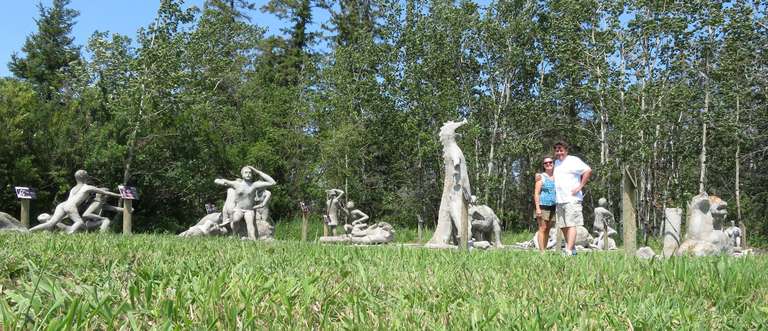 Grahamdale - More Armand Lemiez Folk Art Statues