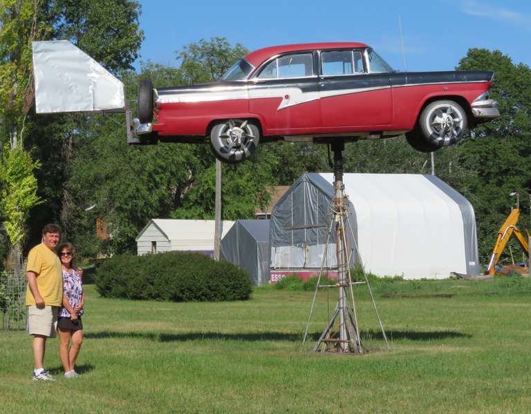 Near Graysville - 1956 Meteor Weather Vane