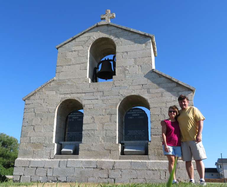Tyndall - Site of St Michaels Church Monument
