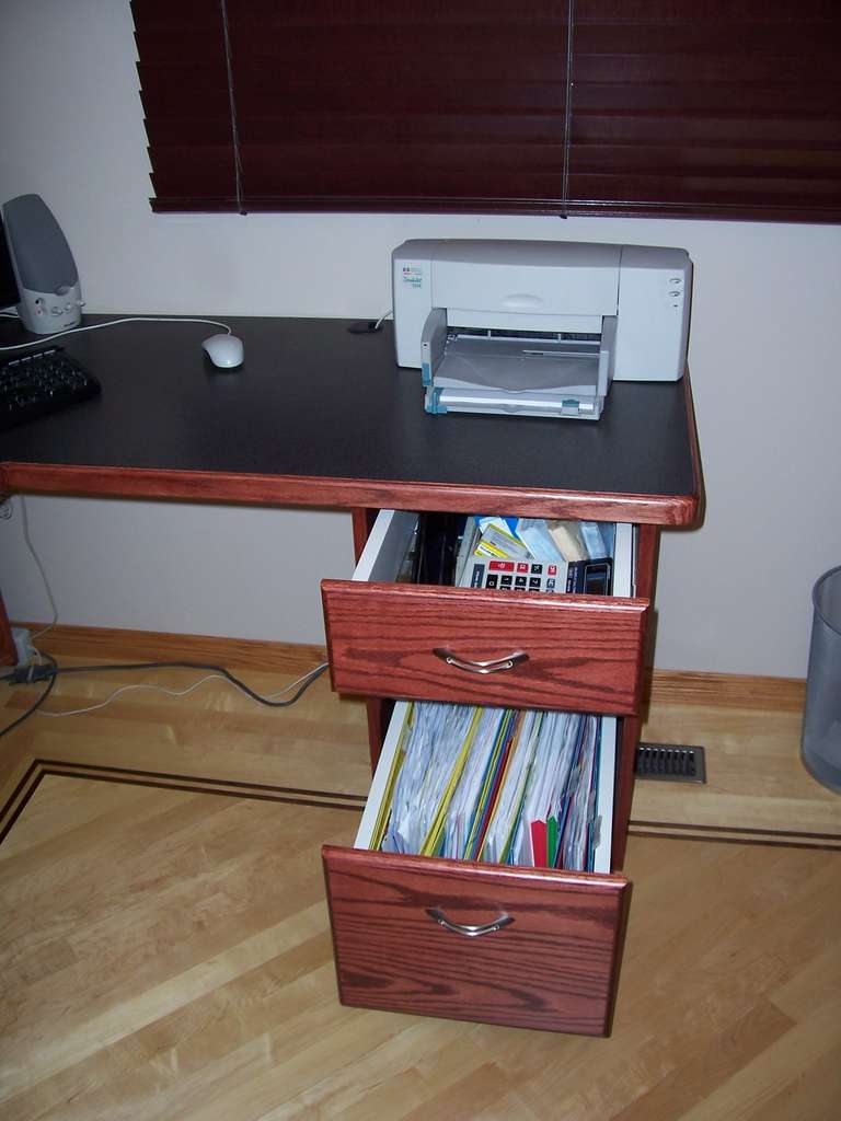 Printer and File Drawer