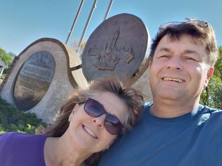 Giant Dollar Coin - Churchbridge SK.