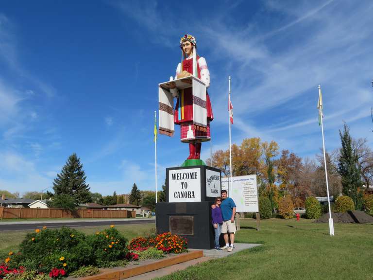 Giant Ukrainian Lady - Canora SK.