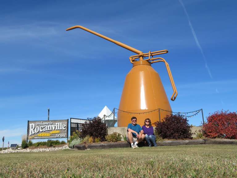 Giant Oil Can - Rocanville SK.
