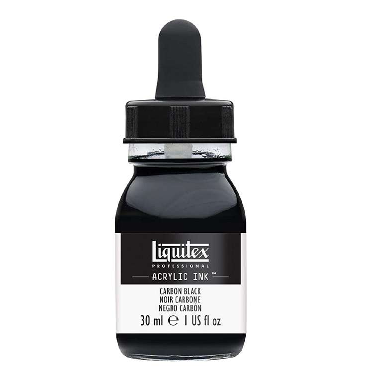 Liquitex Carbon Black Acrylic Ink