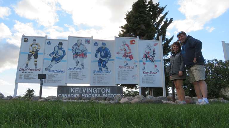 Giant Hockey Cards - Kelvington, SK.