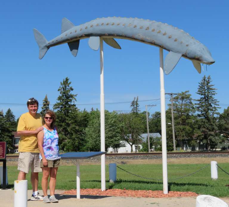 Dominion City - World's Largest Sturgeon