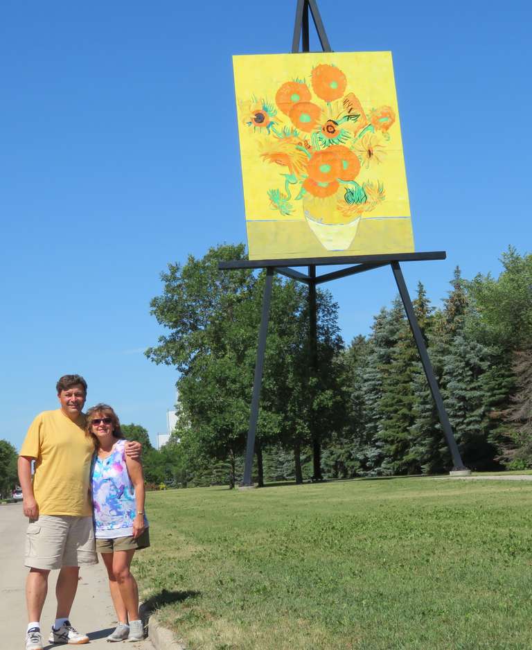 Altona - World's Tallest Painting on an Easel