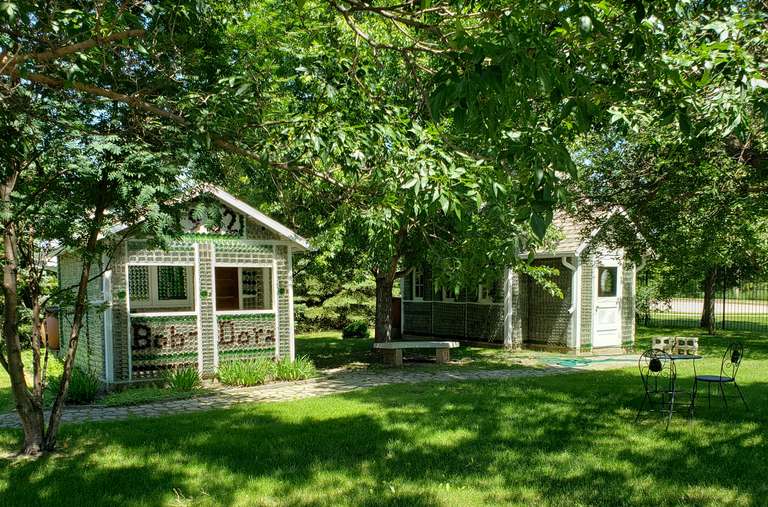 Treherne - Glass Bottle Houses