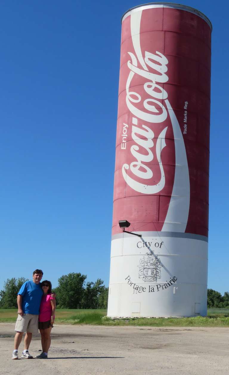 Portage la Prairie - World's Largest Coca-Cola Can