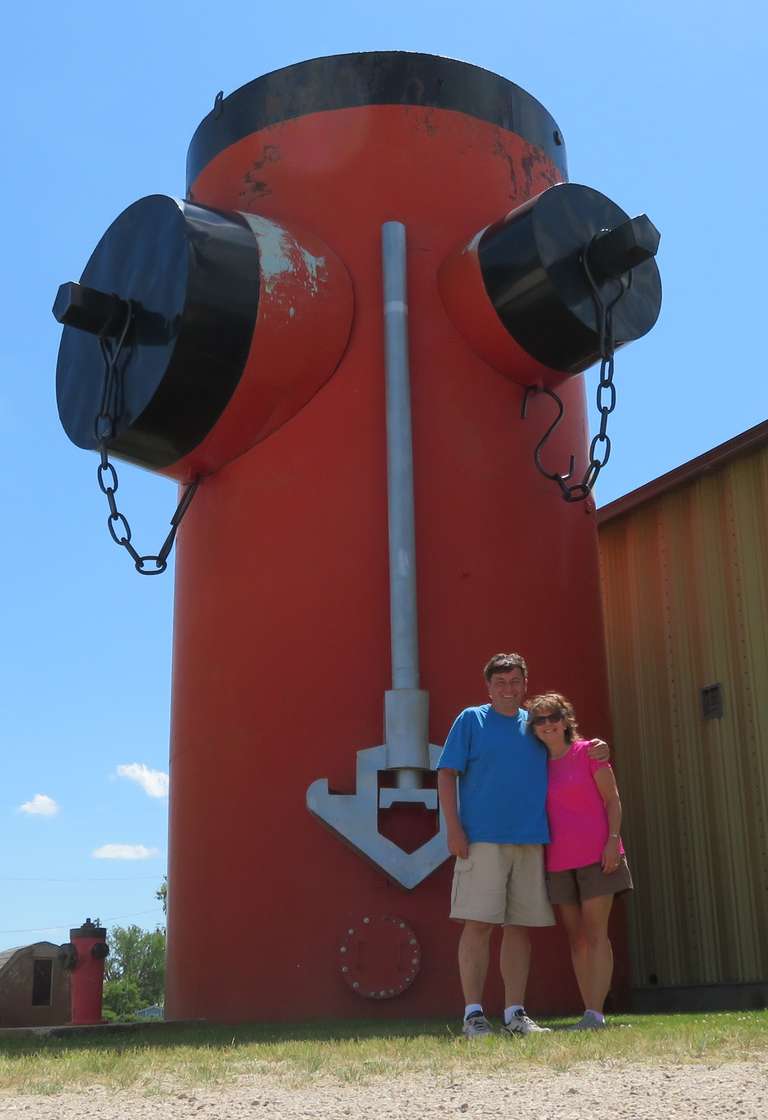 Elm Creek - World's (2nd) Largest Fire Hydrant