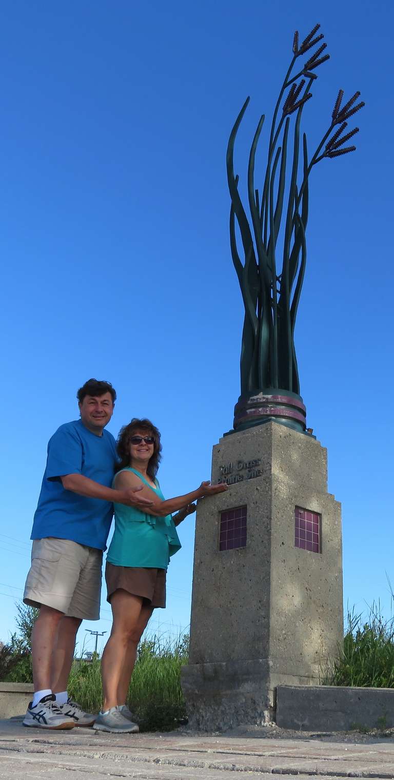 Winnipeg - Unofficial Tallest Blade of Grass @ New Tall Grass Prairie Preserve on Regent Ave