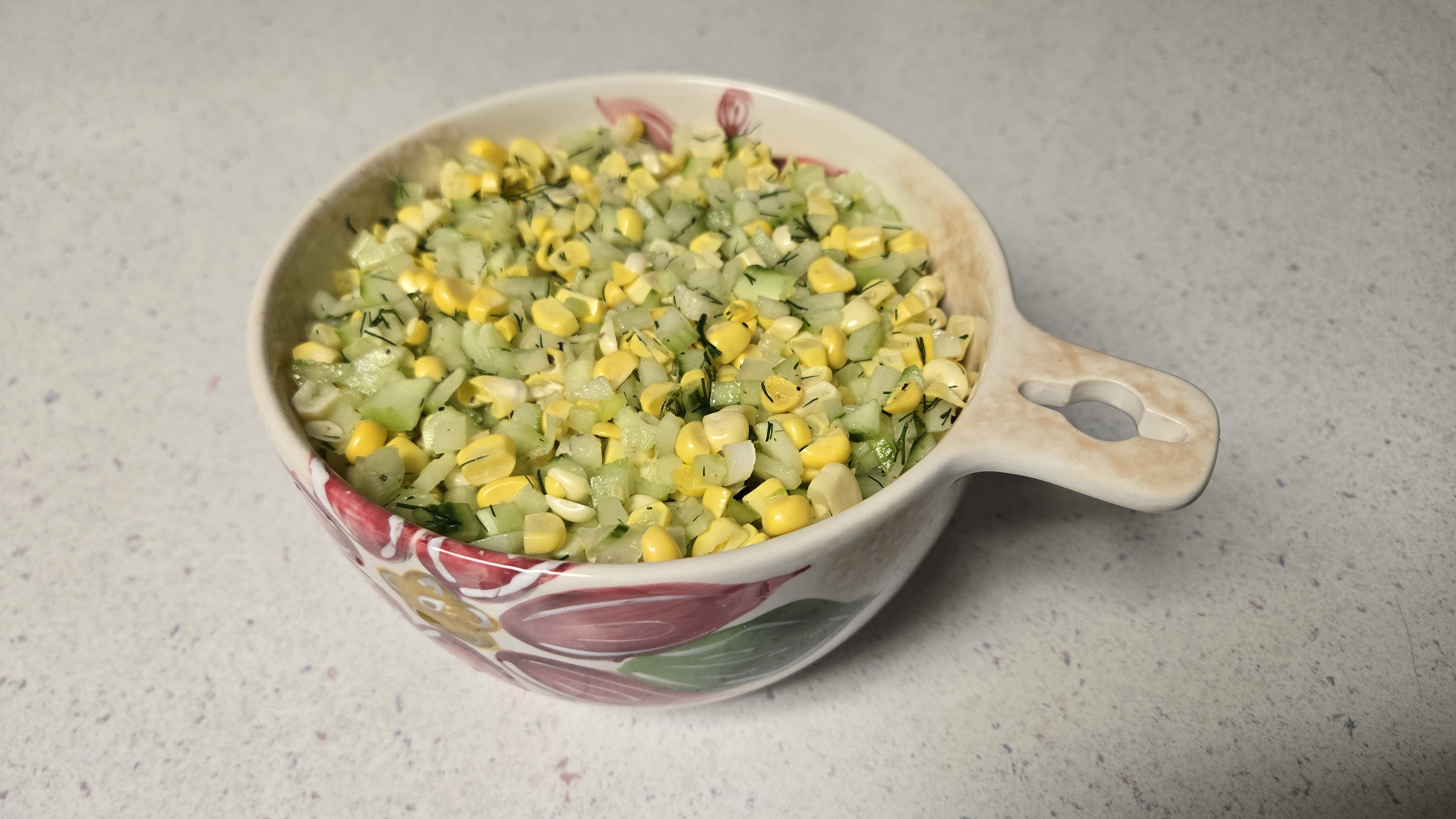 Cucumber-Corn Salsa